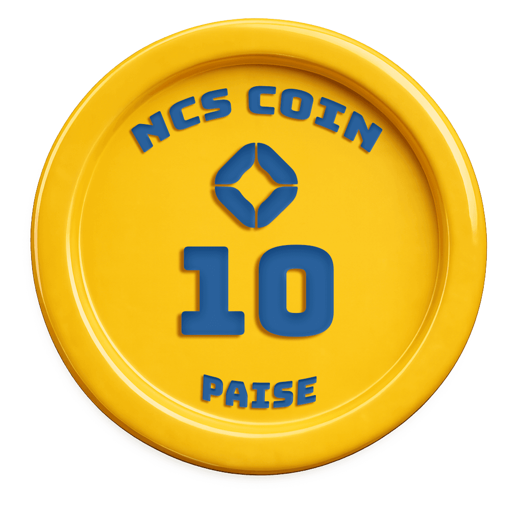 NCS Coin 10 Paise Front