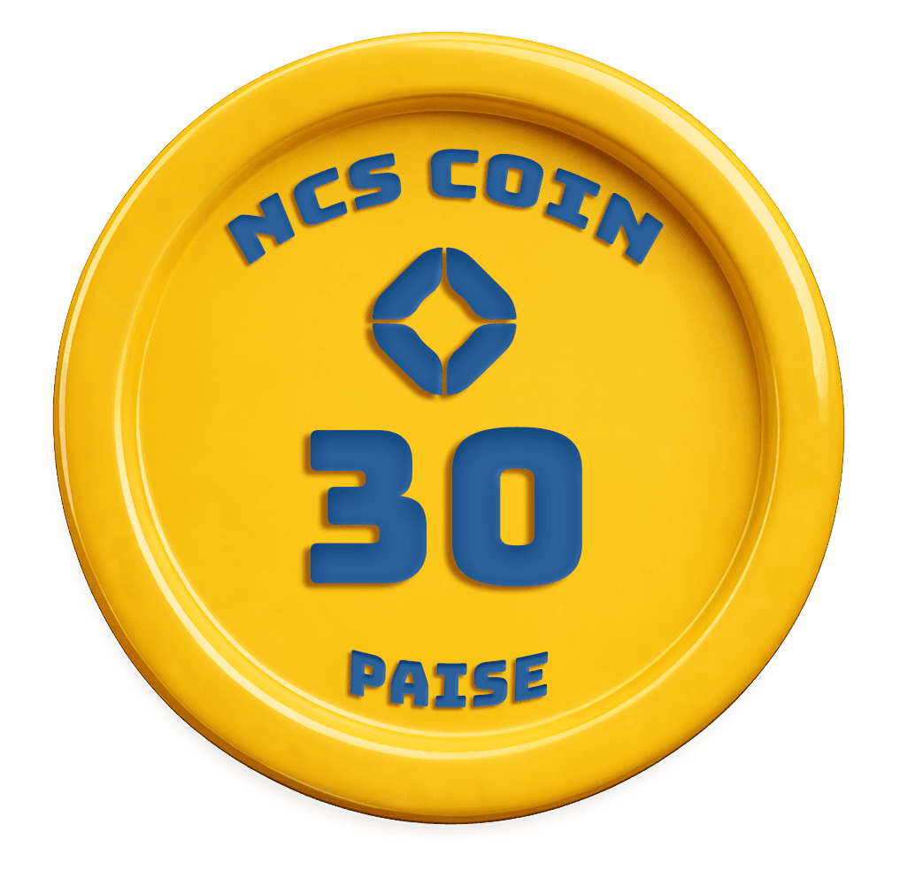 NCS Coin 30 Paise Front