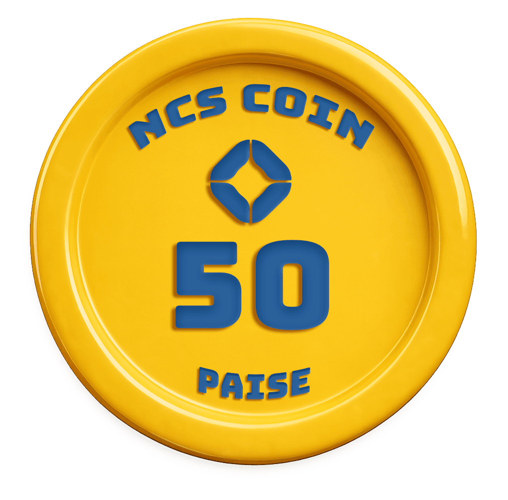 NCS Coin 50 Paise Front
